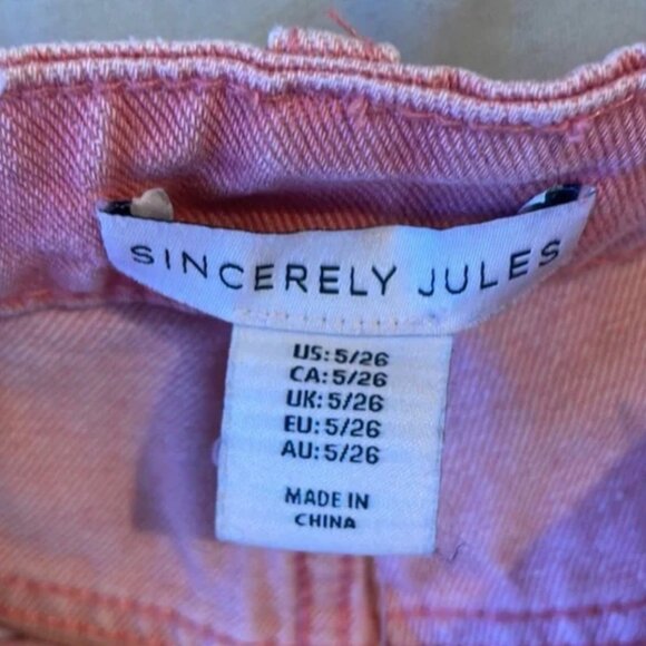 Sincerely Jules pinkish shorts - Picture 6 of 6